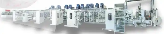 Semi-Servo Baby Diaper Production Line